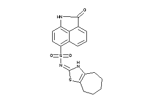 Image of N-(3,4,5,6,7,8-hexahydrocyclohepta[d]thiazol-2-ylidene)-keto-BLAHsulfonamide