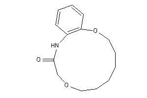 2,9-dioxa-12-azabicyclo[11.4.0]heptadeca-1(13),14,16-trien-11-one