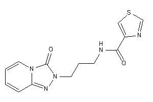 Image of N-[3-(3-keto-[1,2,4]triazolo[4,3-a]pyridin-2-yl)propyl]thiazole-4-carboxamide
