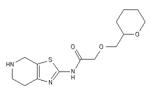 2-(tetrahydropyran-2-ylmethoxy)-N-(4,5,6,7-tetrahydrothiazolo[5,4-c]pyridin-2-yl)acetamide