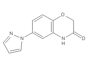 Image of 6-pyrazol-1-yl-4H-1,4-benzoxazin-3-one