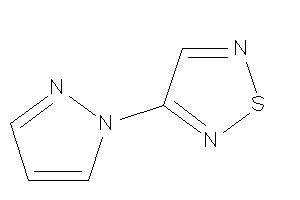 3-pyrazol-1-yl-1,2,5-thiadiazole