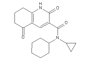 N-cyclohexyl-N-cyclopropyl-2,5-diketo-1,6,7,8-tetrahydroquinoline-3-carboxamide