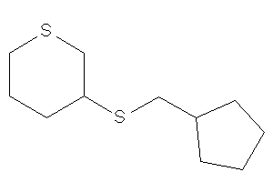 3-(cyclopentylmethylthio)tetrahydrothiopyran