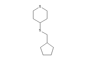 4-(cyclopentylmethylthio)tetrahydrothiopyran