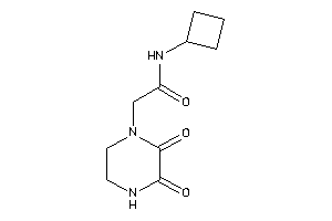 N-cyclobutyl-2-(2,3-diketopiperazino)acetamide