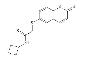 N-cyclobutyl-2-(2-ketochromen-6-yl)oxy-acetamide