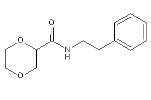 N-phenethyl-2,3-dihydro-1,4-dioxine-5-carboxamide