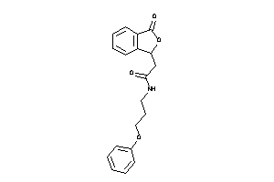 N-(3-phenoxypropyl)-2-phthalidyl-acetamide
