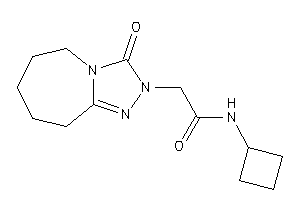 N-cyclobutyl-2-(3-keto-6,7,8,9-tetrahydro-5H-[1,2,4]triazolo[4,3-a]azepin-2-yl)acetamide