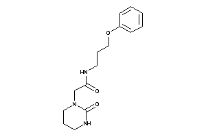 2-(2-ketohexahydropyrimidin-1-yl)-N-(3-phenoxypropyl)acetamide