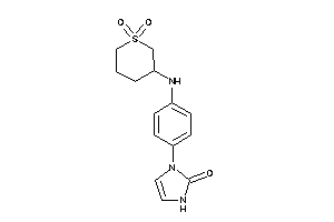 1-[4-[(1,1-diketothian-3-yl)amino]phenyl]-4-imidazolin-2-one
