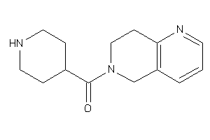 7,8-dihydro-5H-1,6-naphthyridin-6-yl(4-piperidyl)methanone