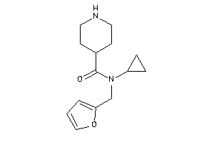 N-cyclopropyl-N-(2-furfuryl)isonipecotamide