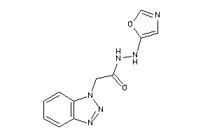 2-(benzotriazol-1-yl)-N'-oxazol-5-yl-acetohydrazide