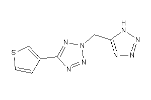 2-(1H-tetrazol-5-ylmethyl)-5-(3-thienyl)tetrazole