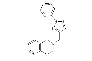 6-[(2-phenyltriazol-4-yl)methyl]-7,8-dihydro-5H-pyrido[4,3-d]pyrimidine