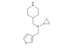 Image of Cyclopropyl-(4-piperidylmethyl)-(3-thenyl)amine