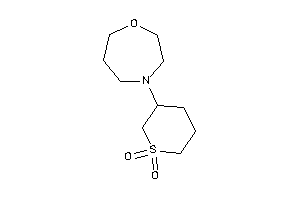 3-(1,4-oxazepan-4-yl)thiane 1,1-dioxide