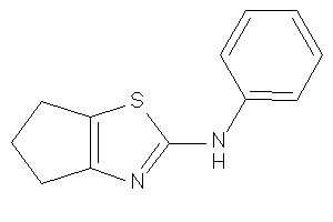 5,6-dihydro-4H-cyclopenta[d]thiazol-2-yl(phenyl)amine