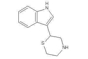 2-(1H-indol-3-yl)thiomorpholine