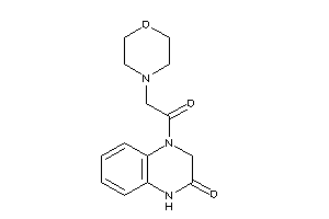 Image of 4-(2-morpholinoacetyl)-1,3-dihydroquinoxalin-2-one