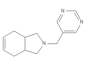 Image of 2-(5-pyrimidylmethyl)-1,3,3a,4,7,7a-hexahydroisoindole