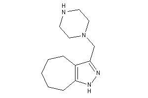 3-(piperazinomethyl)-1,4,5,6,7,8-hexahydrocyclohepta[c]pyrazole