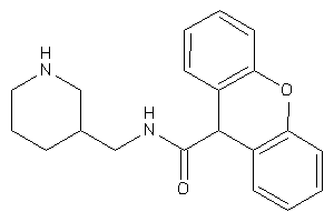 Image of N-(3-piperidylmethyl)-9H-xanthene-9-carboxamide