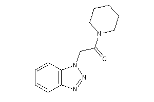 2-(benzotriazol-1-yl)-1-piperidino-ethanone