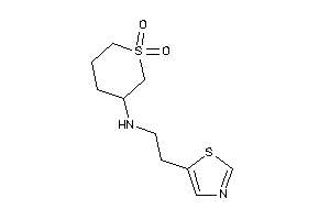 (1,1-diketothian-3-yl)-(2-thiazol-5-ylethyl)amine