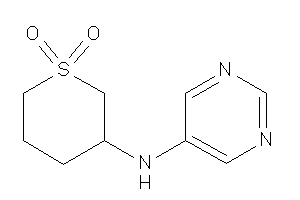 Image of (1,1-diketothian-3-yl)-(5-pyrimidyl)amine