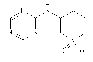(1,1-diketothian-3-yl)-(s-triazin-2-yl)amine