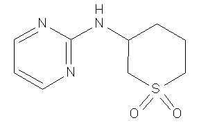 Image of (1,1-diketothian-3-yl)-(2-pyrimidyl)amine
