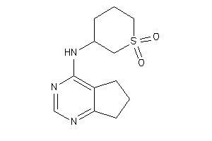 6,7-dihydro-5H-cyclopenta[d]pyrimidin-4-yl-(1,1-diketothian-3-yl)amine