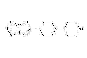 Image of 6-[1-(4-piperidyl)-4-piperidyl]-[1,2,4]triazolo[3,4-b][1,3,4]thiadiazole