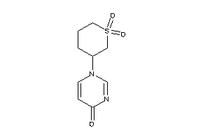 1-(1,1-diketothian-3-yl)pyrimidin-4-one