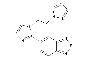 5-[1-(2-pyrazol-1-ylethyl)imidazol-2-yl]piazthiole