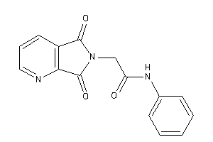 2-(5,7-diketopyrrolo[3,4-b]pyridin-6-yl)-N-phenyl-acetamide
