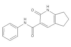 2-keto-N-phenyl-1,5,6,7-tetrahydro-1-pyrindine-3-carboxamide
