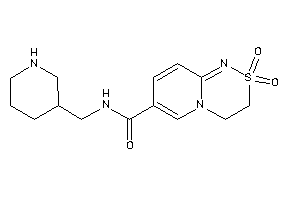 2,2-diketo-N-(3-piperidylmethyl)-3,4-dihydropyrido[2,1-c][1,2,4]thiadiazine-7-carboxamide