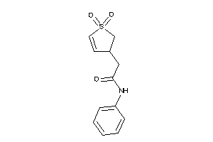 2-(1,1-diketo-2,3-dihydrothiophen-3-yl)-N-phenyl-acetamide