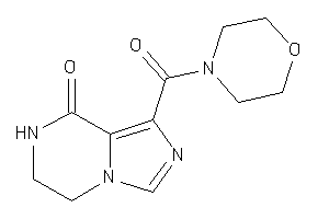 1-(morpholine-4-carbonyl)-6,7-dihydro-5H-imidazo[1,5-a]pyrazin-8-one