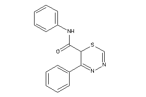 Image of N,5-diphenyl-6H-1,3,4-thiadiazine-6-carboxamide