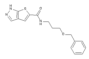 N-(3-benzoxypropyl)-1H-thieno[2,3-c]pyrazole-5-carboxamide