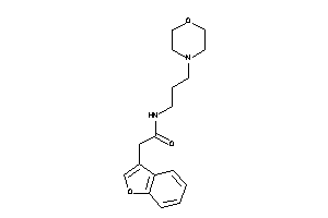 Image of 2-(benzofuran-3-yl)-N-(3-morpholinopropyl)acetamide