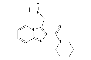 [3-(azetidin-1-ylmethyl)imidazo[1,2-a]pyridin-2-yl]-piperidino-methanone