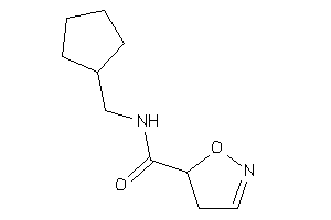 N-(cyclopentylmethyl)-2-isoxazoline-5-carboxamide