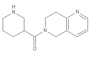 7,8-dihydro-5H-1,6-naphthyridin-6-yl(3-piperidyl)methanone