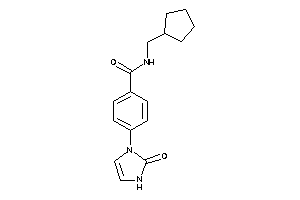 Image of N-(cyclopentylmethyl)-4-(2-keto-4-imidazolin-1-yl)benzamide